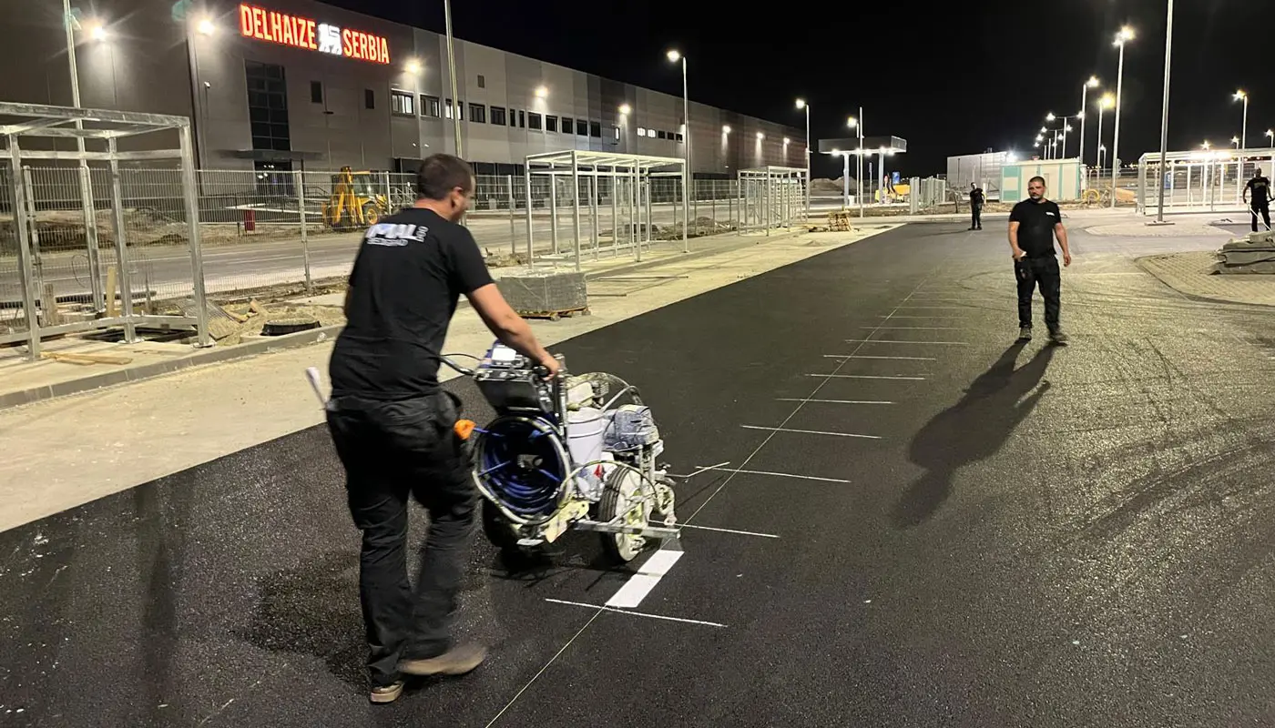 Horizontalna signalizacija IMAL Beograd 5