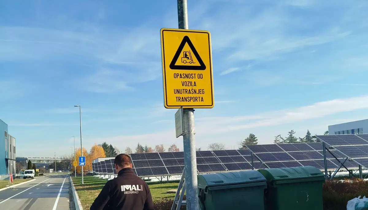 Vertikalna signalizacija IMAL Beograd 1