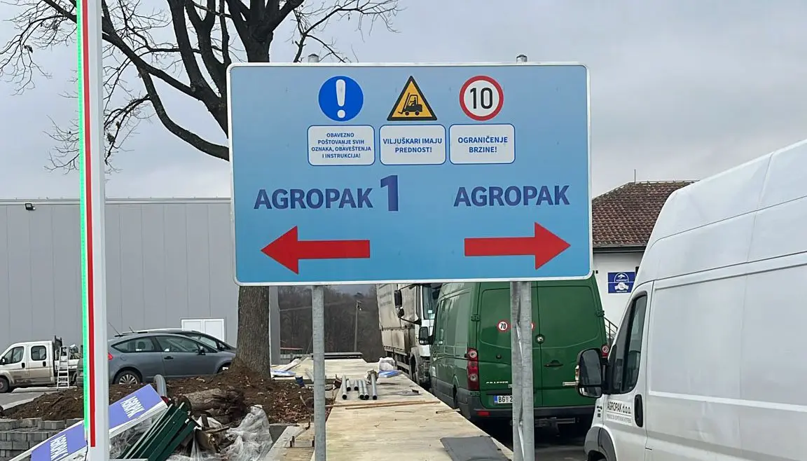 Vertikalna signalizacija IMAL Beograd 3