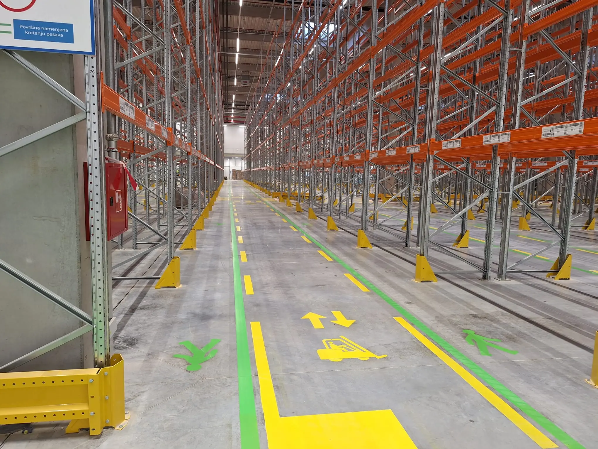 Horizontalna signalizacija IMAL Beograd 15